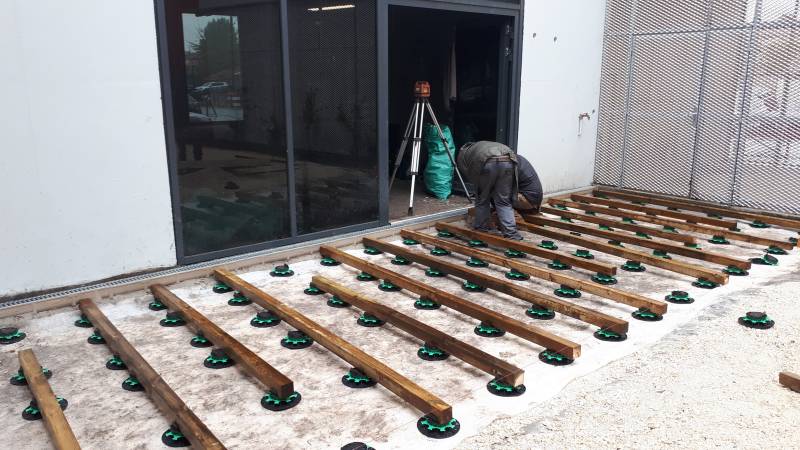 Aménagement paysagiste d'un Patio à Bègles proche de Bordeaux