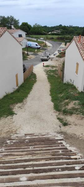 Aménagement paysager d'un lotissement suite à une réponse pour un appel d'offre.