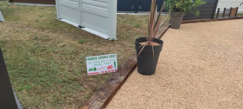 Création d'un espace paysager pour un stand à la Foire internationale de Bordeaux